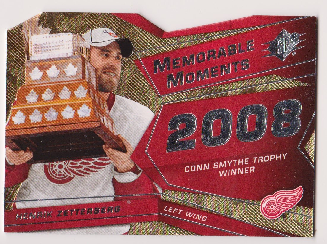 (image for) 2008-09 SPx Memorable Moments #MMHZ Henrik Zetterberg